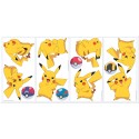 Stickers Muraux Pokemon - Pikachu Moyens
