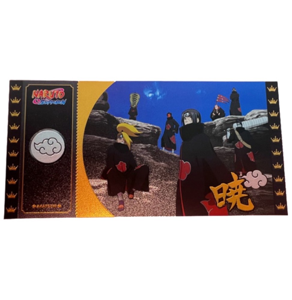 Black Ticket Naruto Shippuden - Col 01 Akatsuki