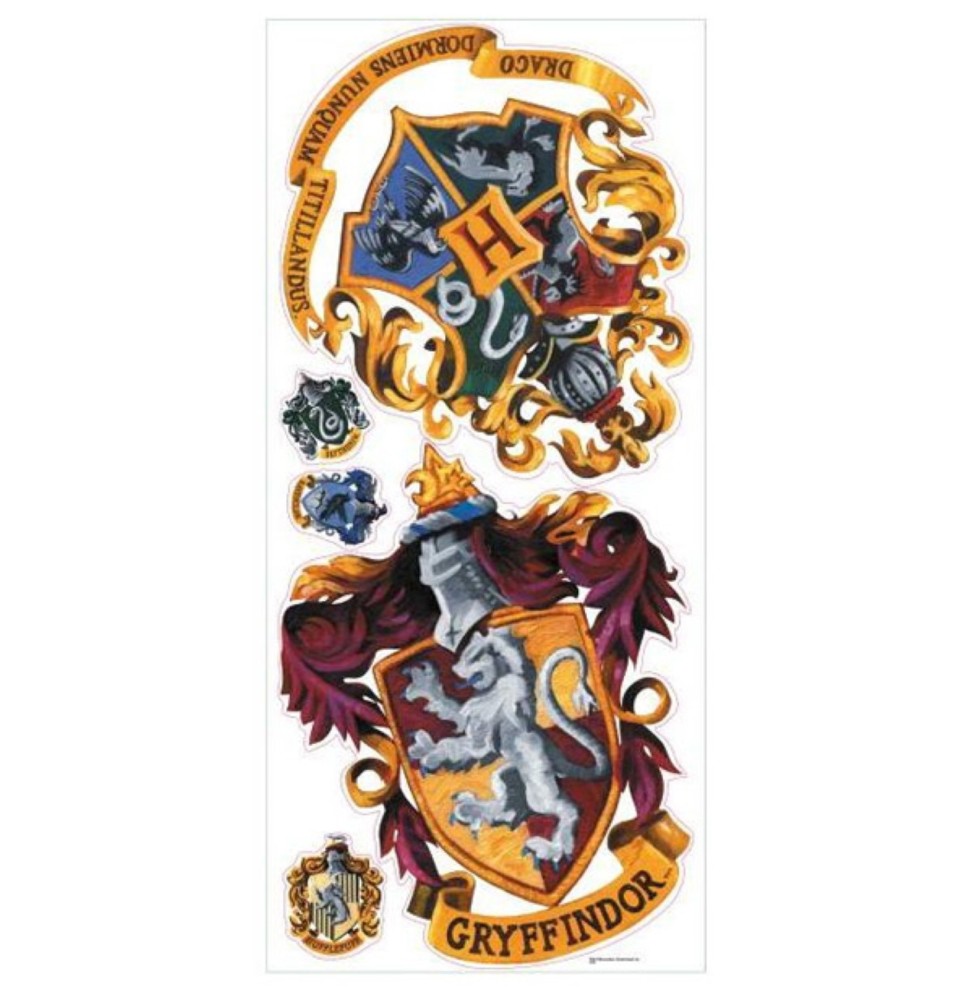 Stickers Muraux Harry Potter - Moyens Et Grands Crest