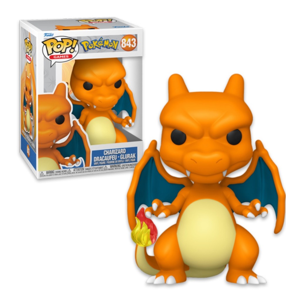 Figurine Pokemon - Charizard / Dracaufeu Pop 10cm