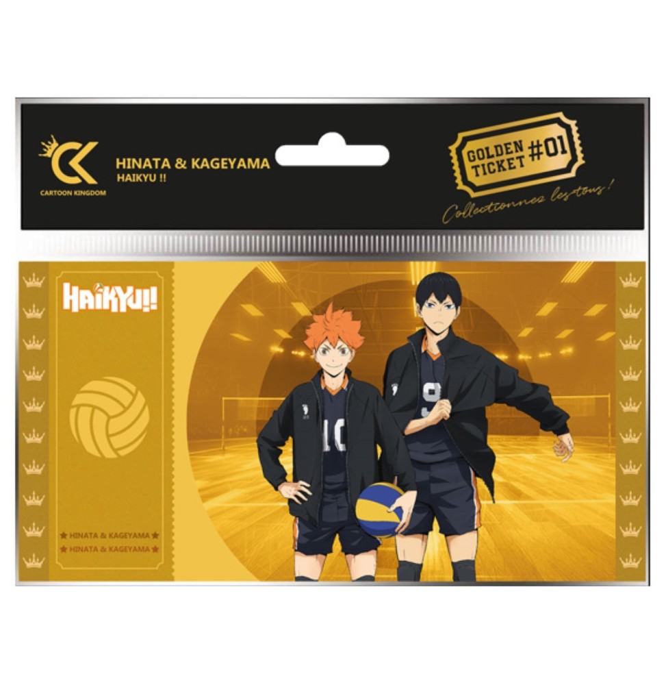 Golden Ticket Haikyu!! - Col01 Hinata & Kageyama