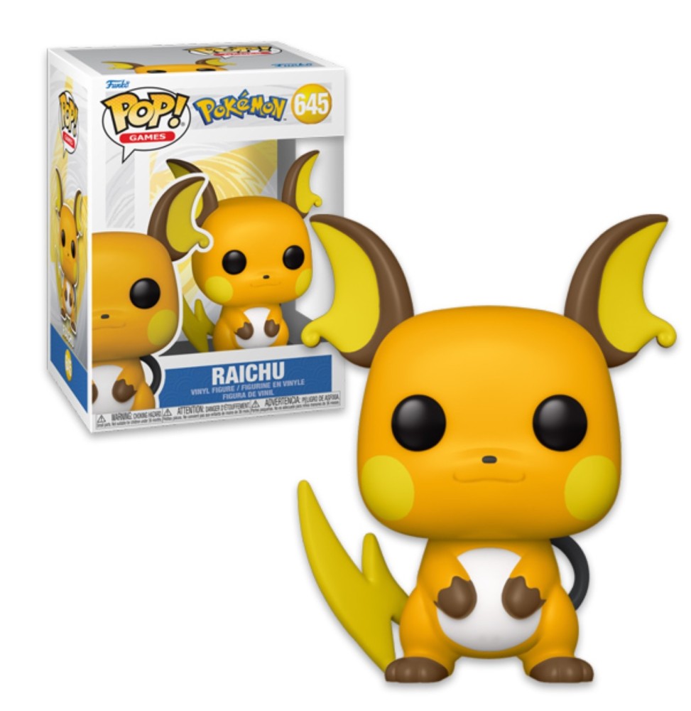 Figurine Pokemon - Raichu Pop 10cm