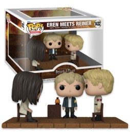 Figurine Attaque des Titans - Attack On Titan Pop Moment S5 Eren Meets Reiner Pop 10cm