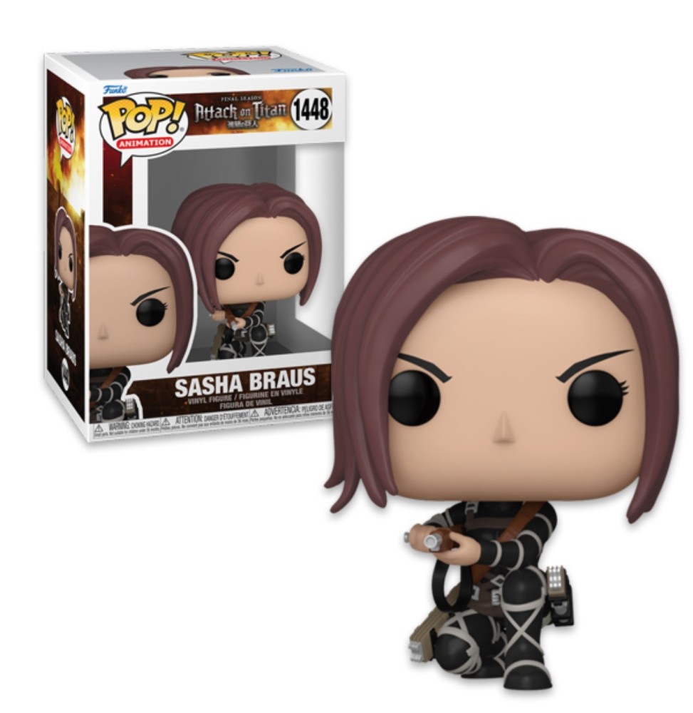 Figurine Attaque des Titans - Sasha Destil Pop 10cm