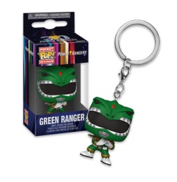Figurine Power Rangers 30Th  - Green Ranger Pocket Pop 4cm