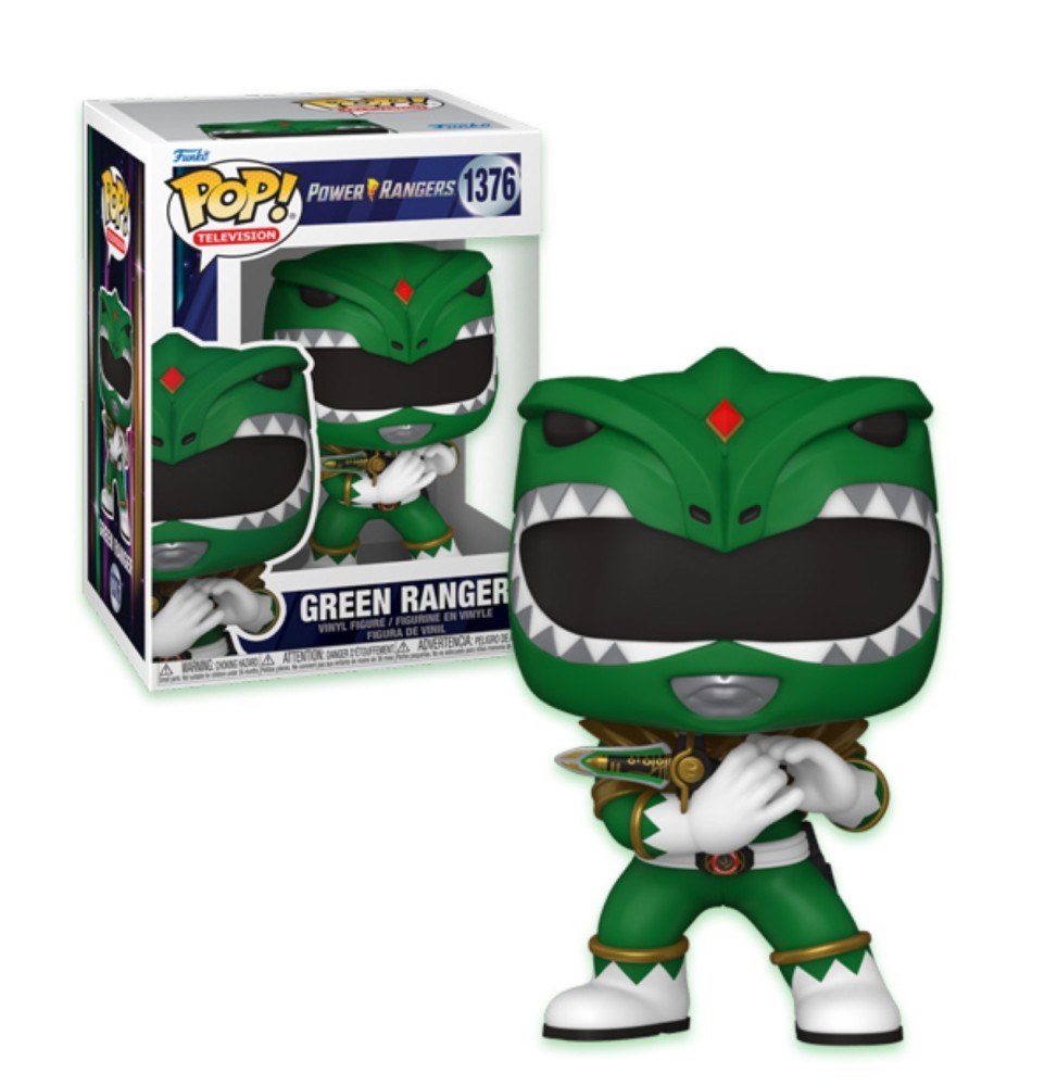 Figurine Power Rangers 30Th - Green Ranger Pop 10cm