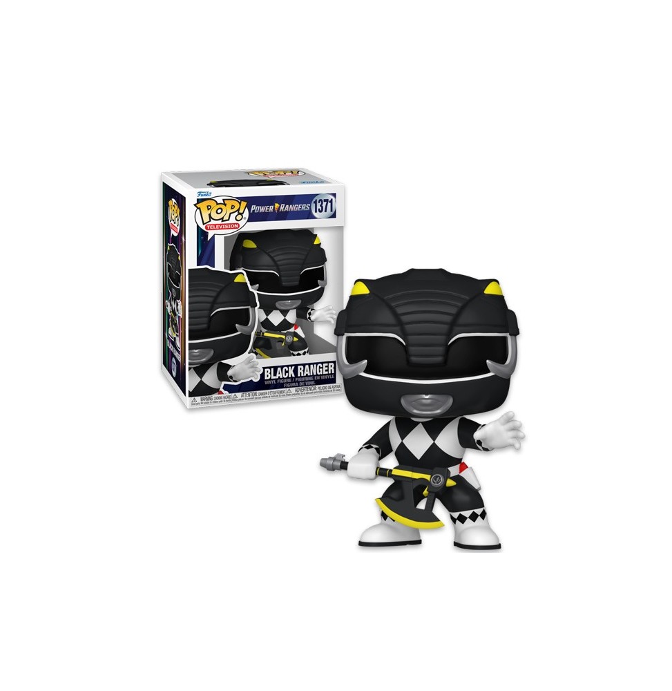 Figurine Power Rangers 30Th - Black Ranger Pop 10cm