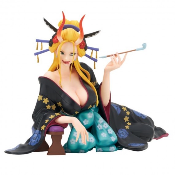 Figurine One Piece - Tobiroppo Blackmaria Ichibansho 18cm