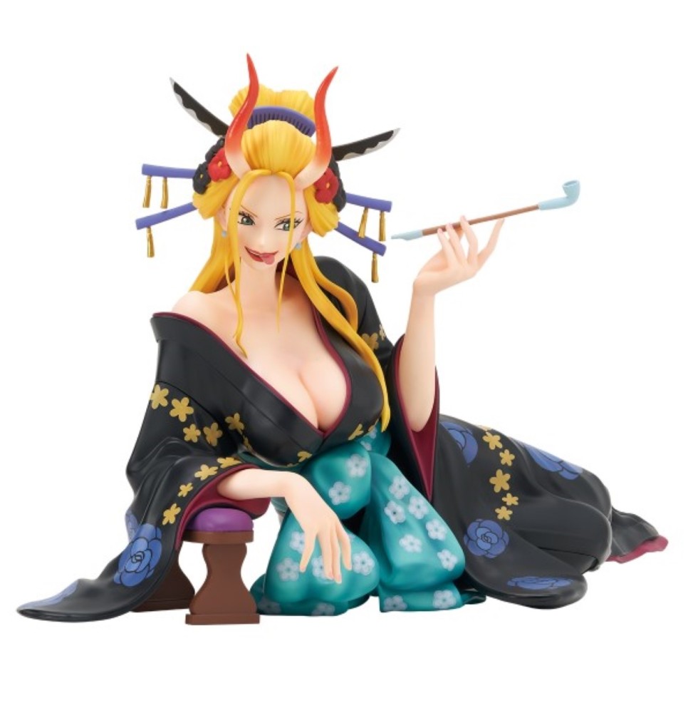 Figurine One Piece - Tobiroppo Blackmaria Ichibansho 18cm