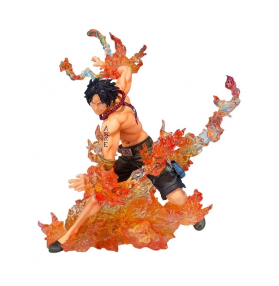 Figurine One Piece - Portgas D Ace Brother'S Bond Figuarts Zero Repro 16cm