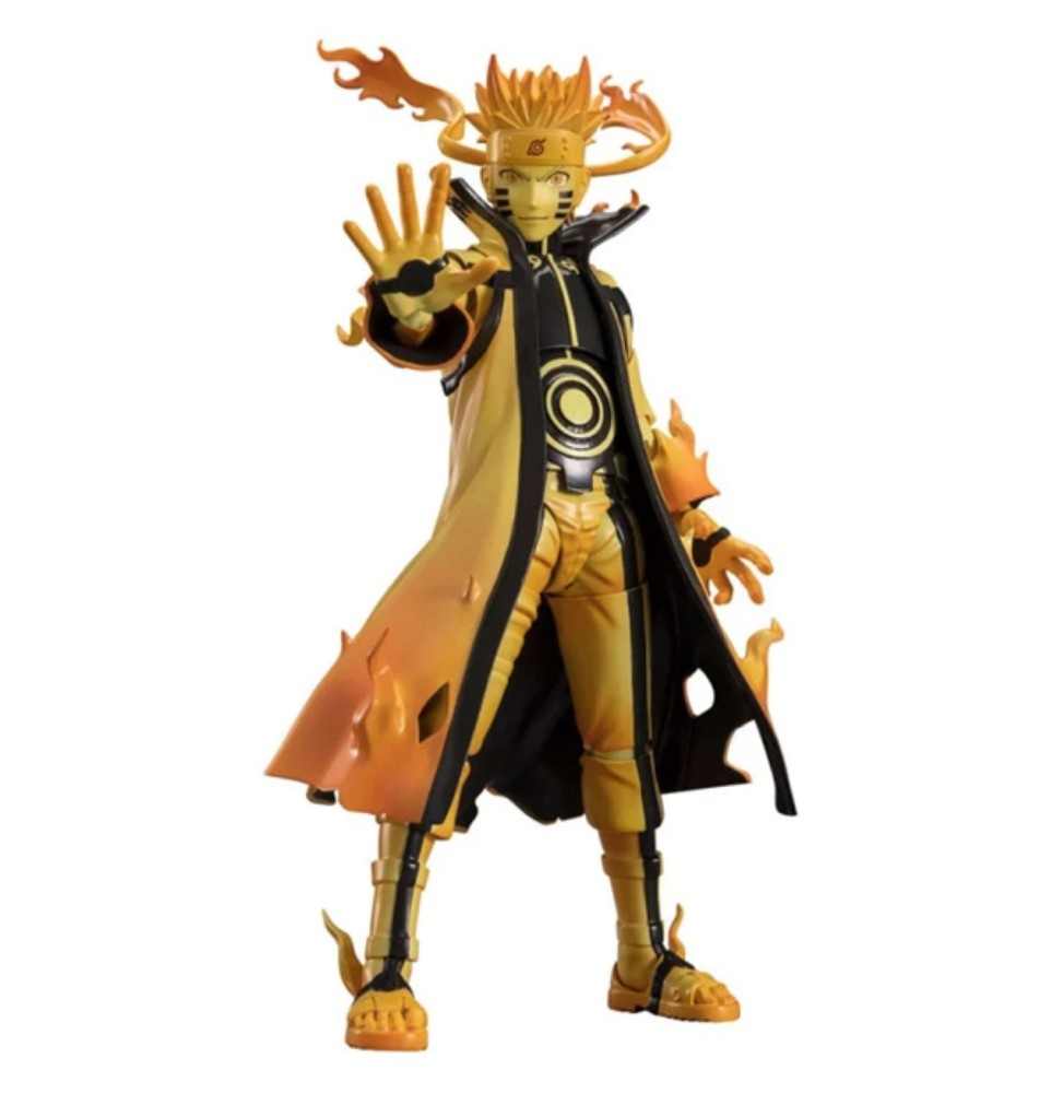 Figurine Naruto - Naruto Kurama Link Mode Courageous Strength SH Figuarts 15cm