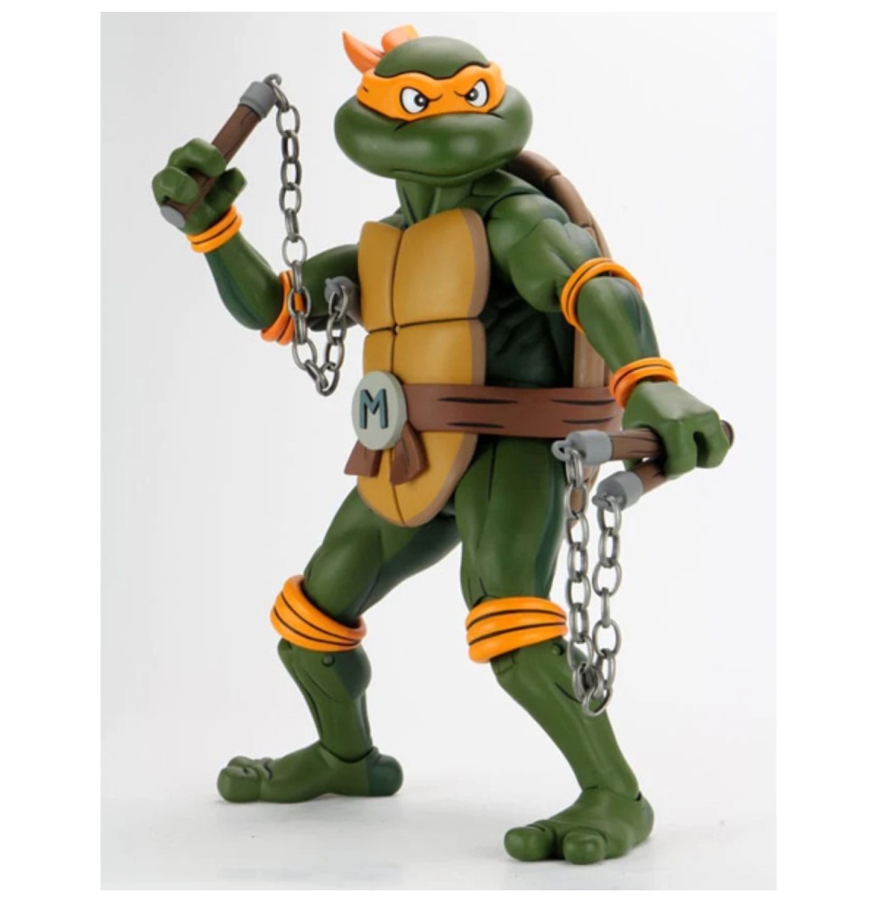 Figurine TMNT Tortues Ninja Cartoon - Michelangelo Giant Size 1/4 38cm