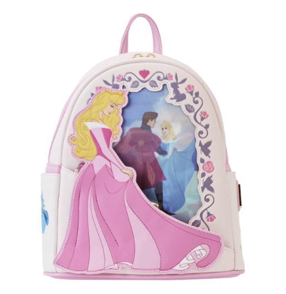 Mini Sac A Dos Disney - Belle au Bois Dormant Sleeping Beauty Princess Lenticular