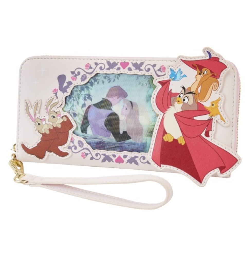 Portefeuille Disney - Lenticular Belle au Bois Dormant Sleeping Beauty Princess