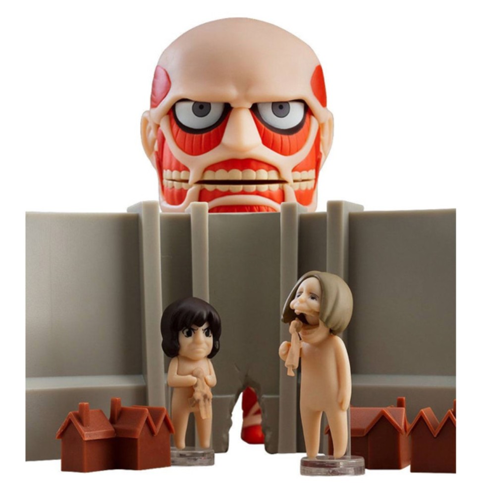 Figurine Attaque des Titans - Colossal Titan Renewal Set Nendoroid 10cm