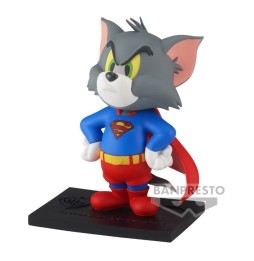 Figurine Tom And Jerry Warner Bross 100th Anniv - Tom As Superman 8cm