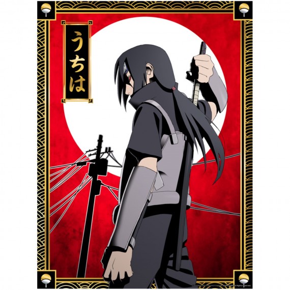 Poster Naruto Shippuden - Golden Poster 02 Itachi 30X40cm