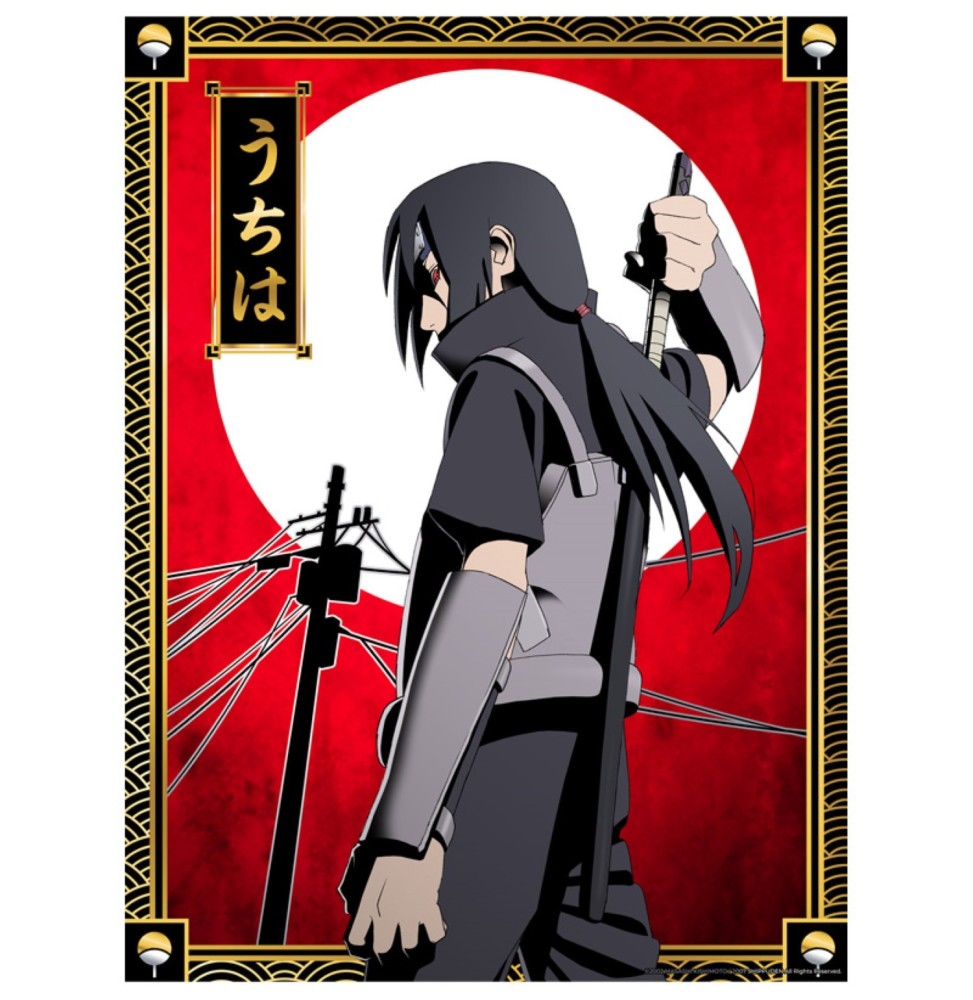 Poster Naruto Shippuden - Golden Poster 02 Itachi 30X40cm