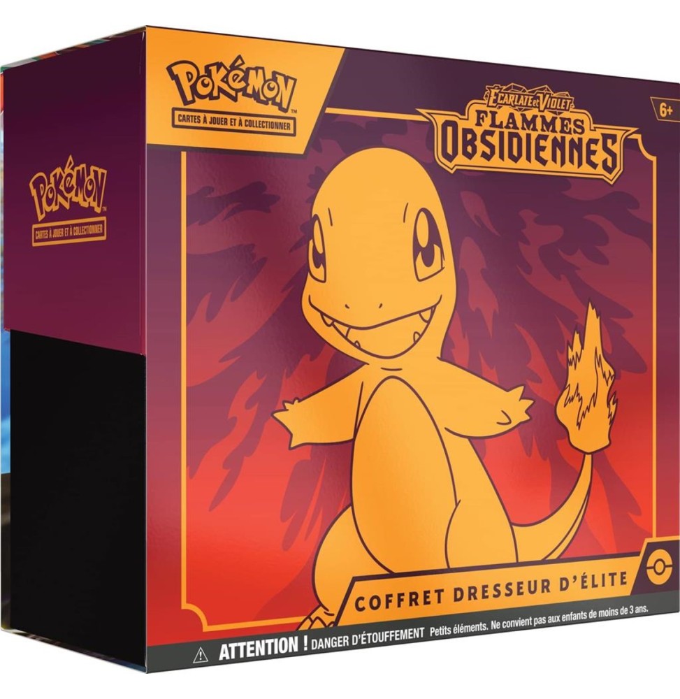 Pokémon EV03 - Coffret Dresseur d'Élite Ecarlates et Violet - Flammes Obsidiennes