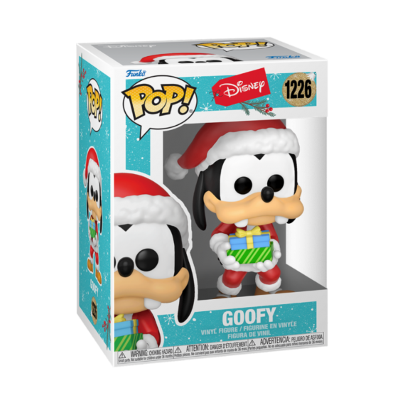 Figurine Disney - Holiday Goofy / Dingo Pop 10cm