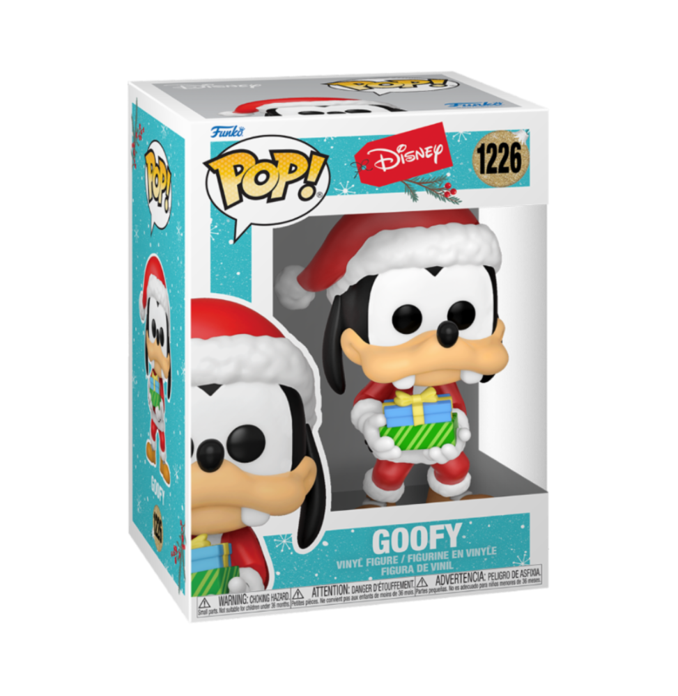 Figurine Disney - Holiday Goofy / Dingo Pop 10cm