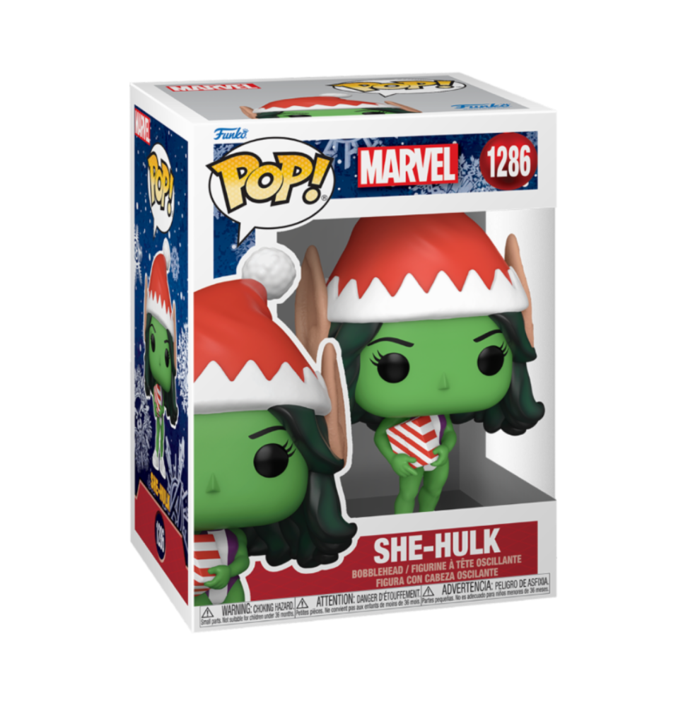 Figurine Marvel - Holiday She Hulk Pop 10cm