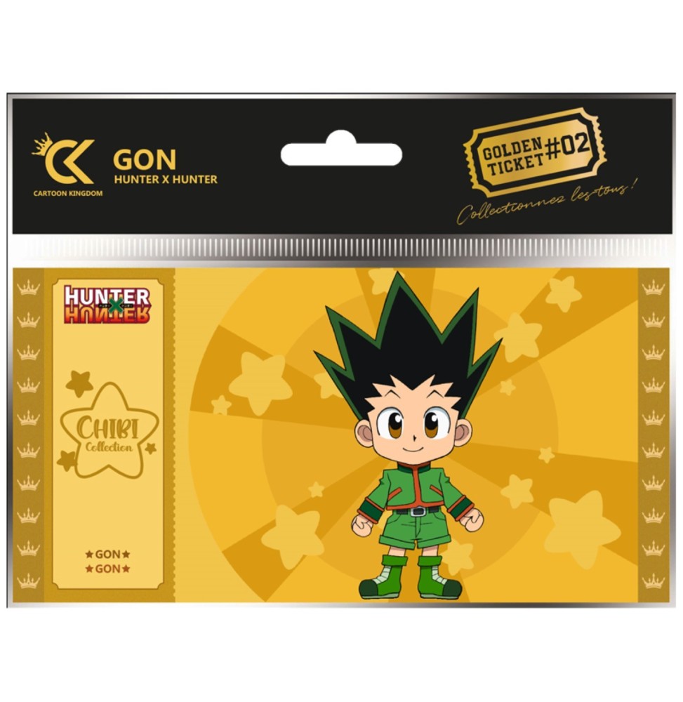 Golden Ticket Hunter X Hunter - Gon Chibi Collection