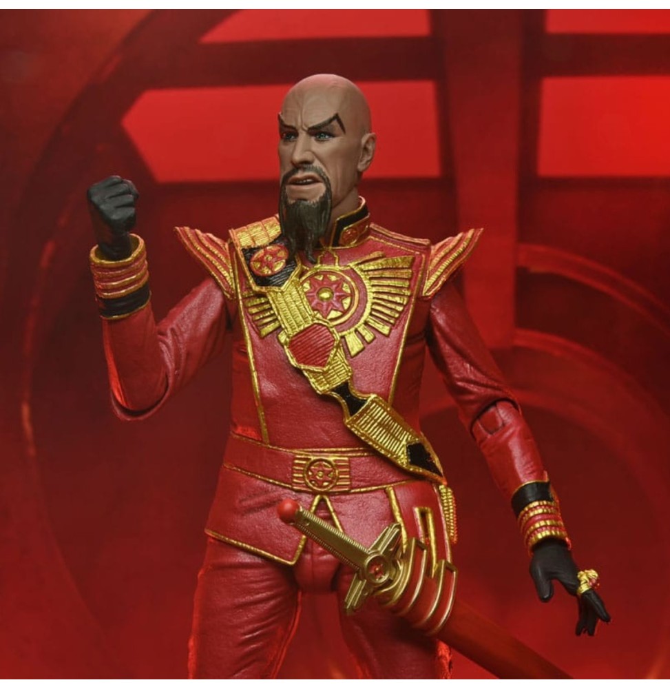 Figurine Flash Gordon - Ming Red Military Outfit Ultimate 18cm