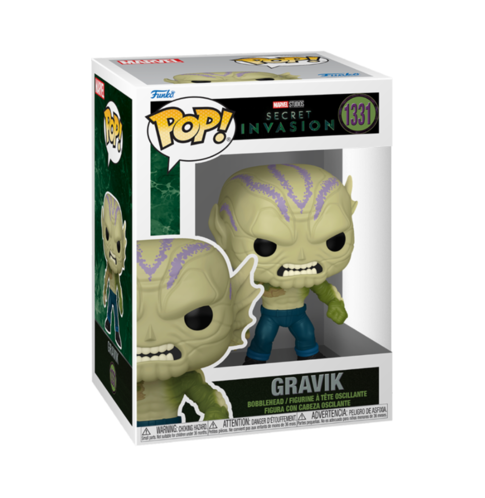 Figurine Marvel - Secret Invasion Gravik Pop 10cm