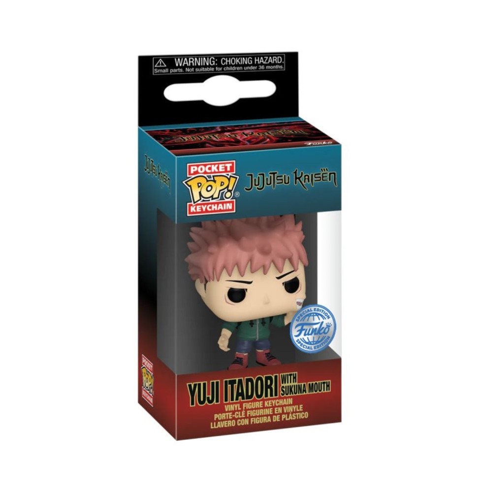 Figurine Jujutsu Kaisen - Itadori Sukuna Mouth S2 Pocket Pop 4cm