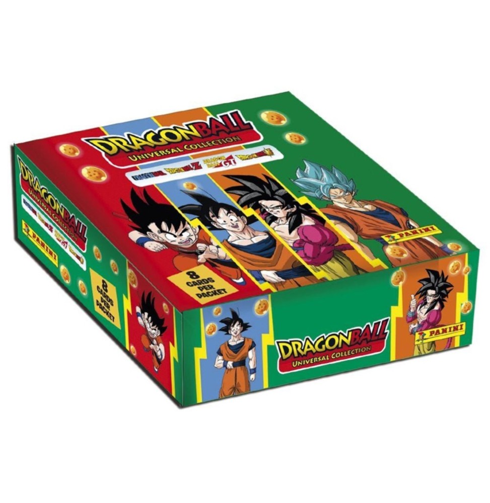 Cartes Panini - DBZ Dragon Ball Super 3 Trading Cards 18 Pochettes De 8 Cartes