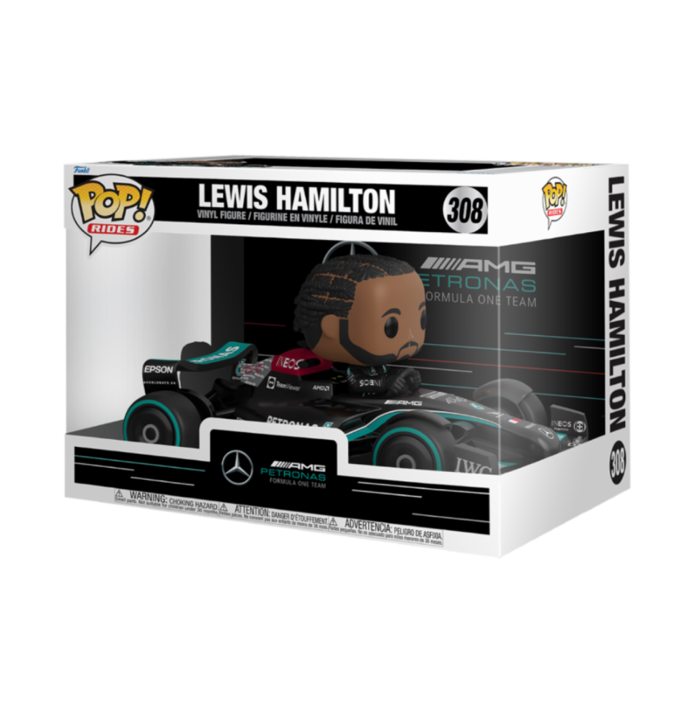 Figurine Formula 1 - Rides Mercedes Hamilton Pop 10cm