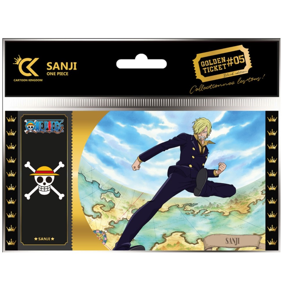 Black Ticket One Piece - Sanji