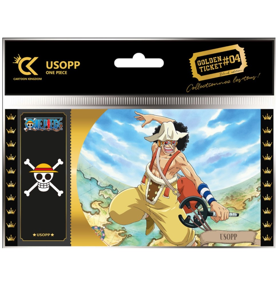 Black Ticket One Piece - Usopp