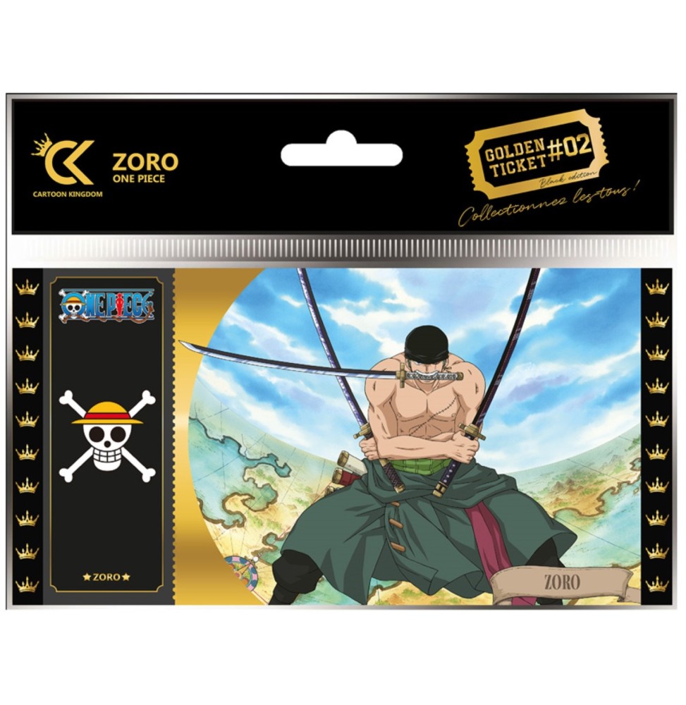 Black Ticket One Piece - Zorro