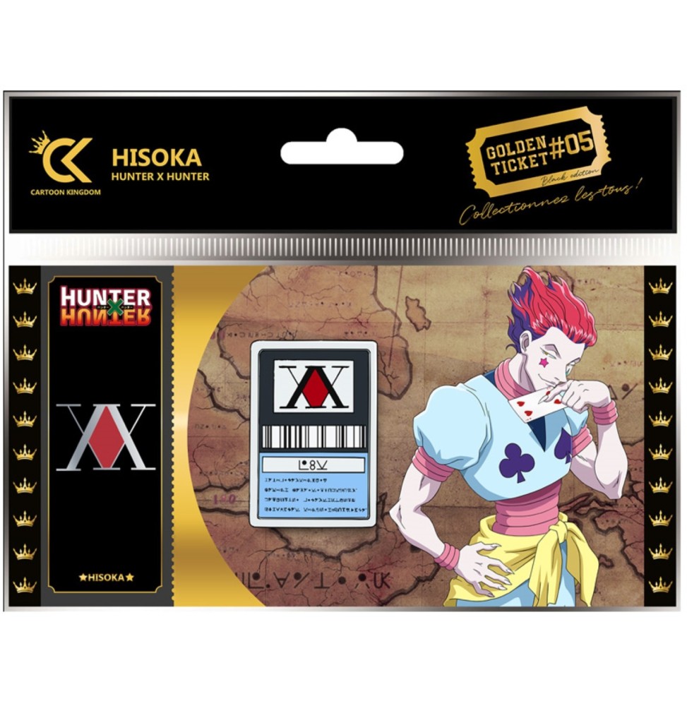 Black Ticket Hunter X Hunter - Hisoka