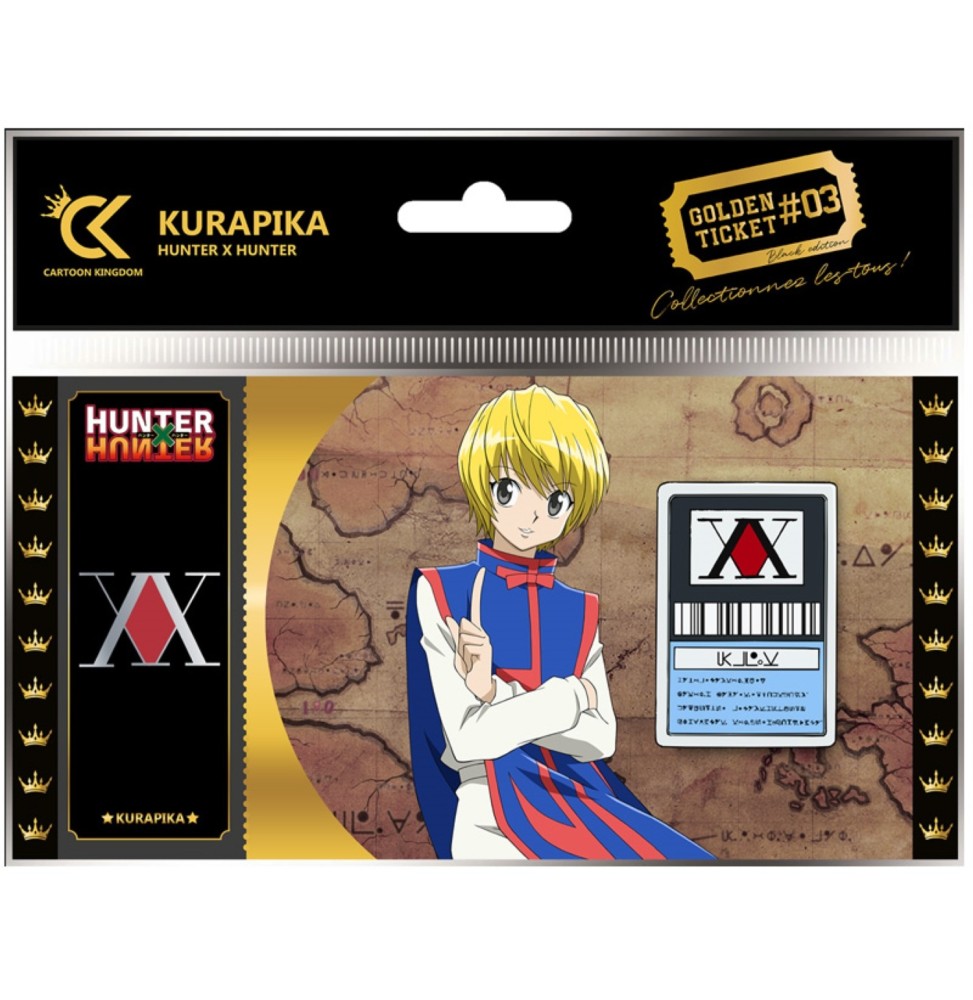 Black Ticket Hunter X Hunter - Kurapika