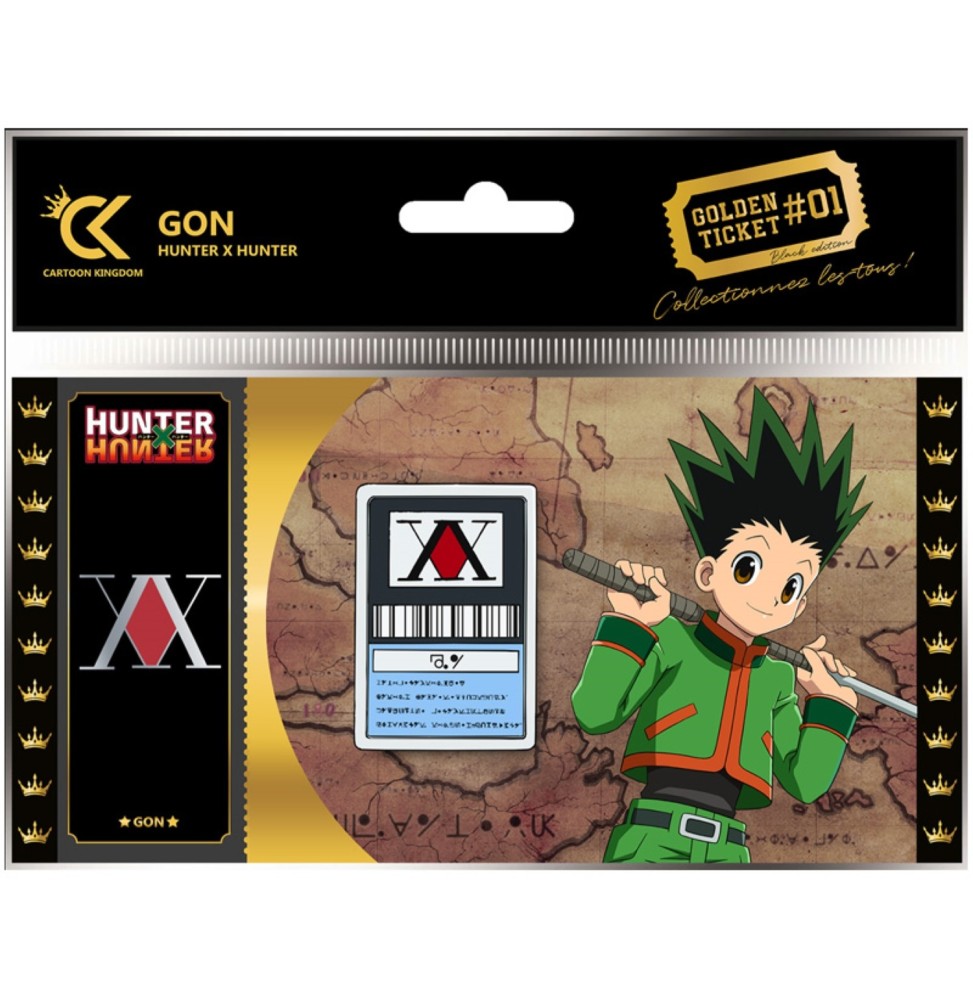 Black Ticket Hunter X Hunter - Gon