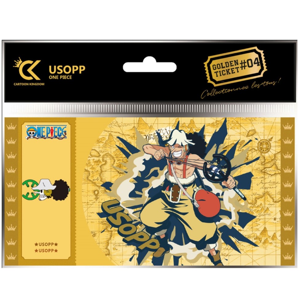 Golden Ticket One Piece - Usopp