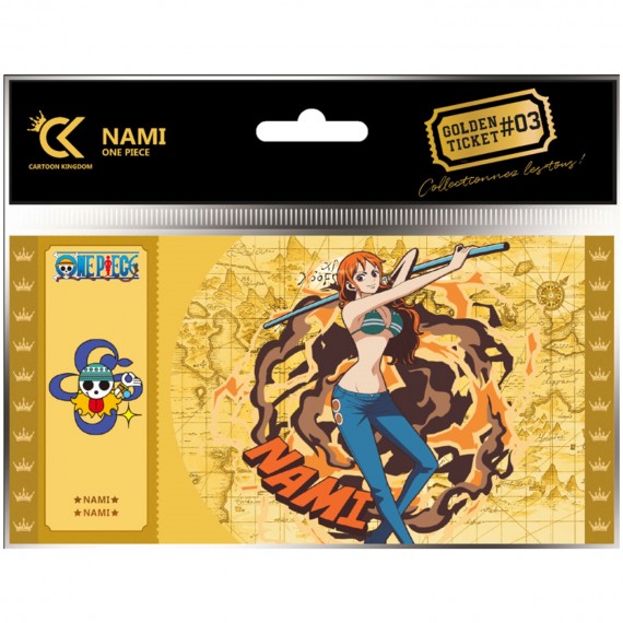 Golden Ticket One Piece - Nami