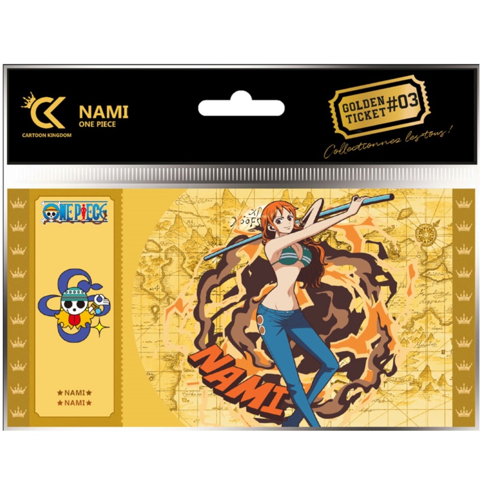 Golden Ticket One Piece - Nami