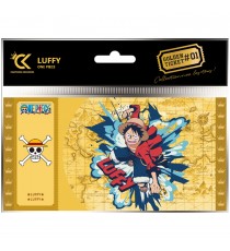 Golden Ticket One Piece - Monkey D Luffy