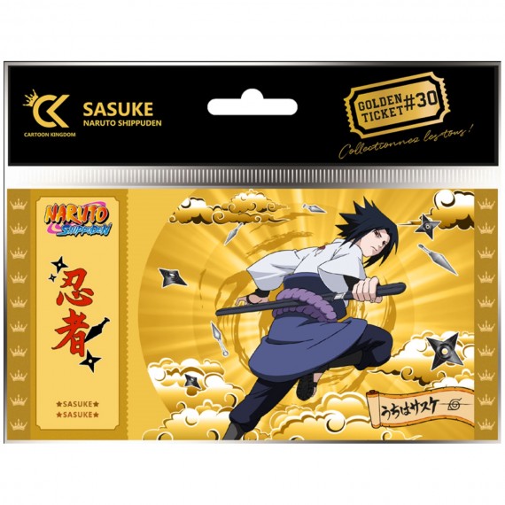 Golden Ticket Naruto Shipudden - Sasuke V2