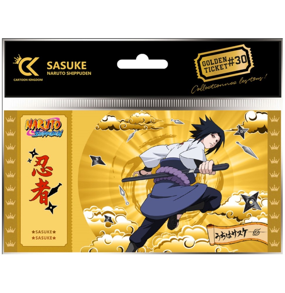 Golden Ticket Naruto Shipudden - Sasuke V2