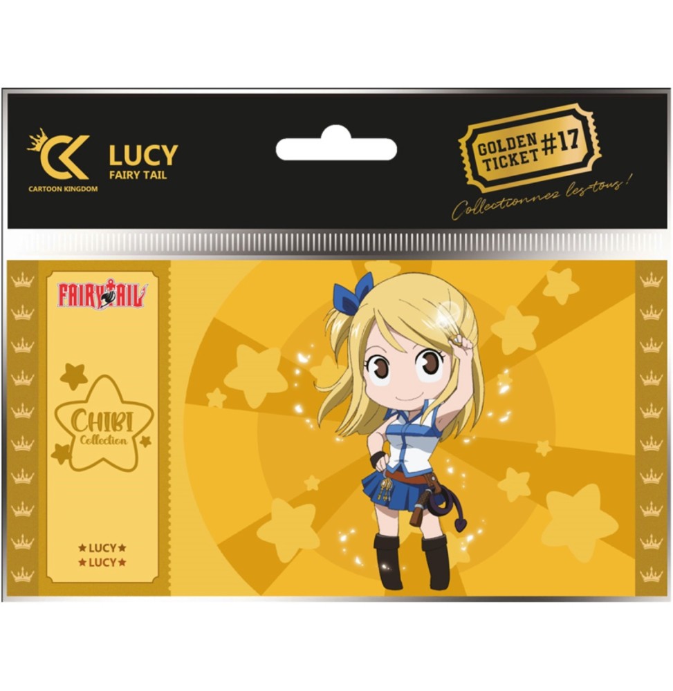 Golden Ticket Fairy Tail - Chibi Lucy