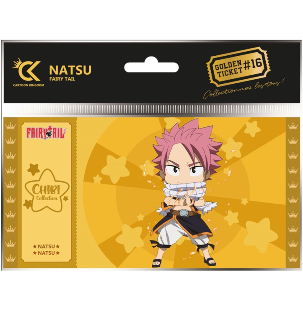 Golden Ticket Fairy Tail - Chibi Natsu