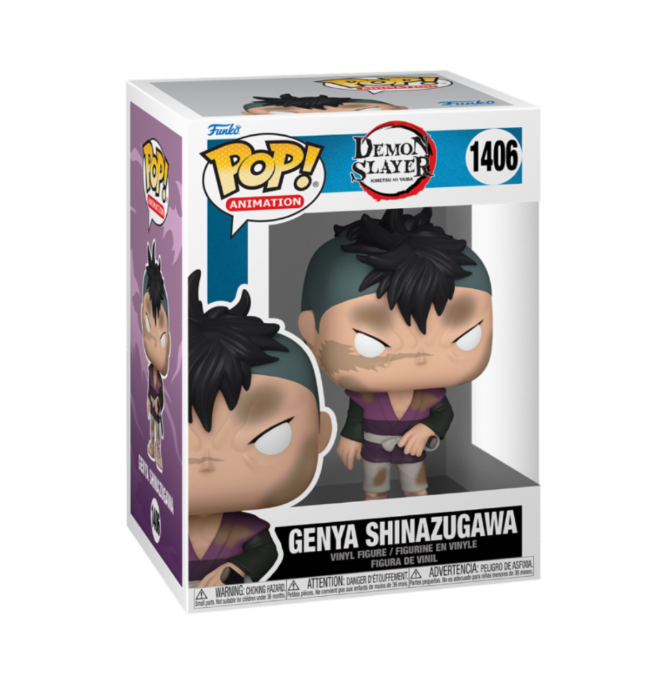 Figurine Demon Slayer Kimetsu No Yaiba - Genya Pop 10cm