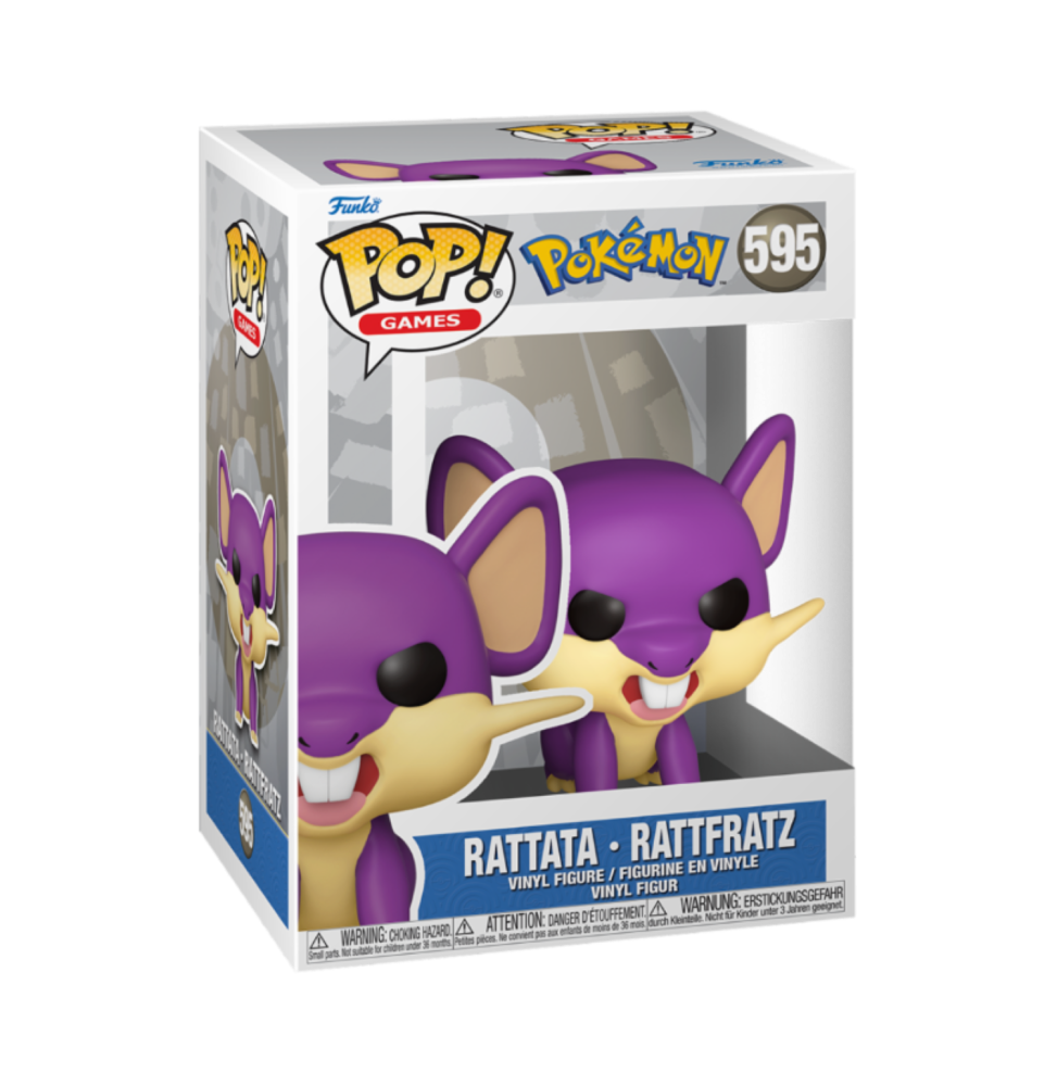 Figurine Pokemon - Rattata Pop 10cm