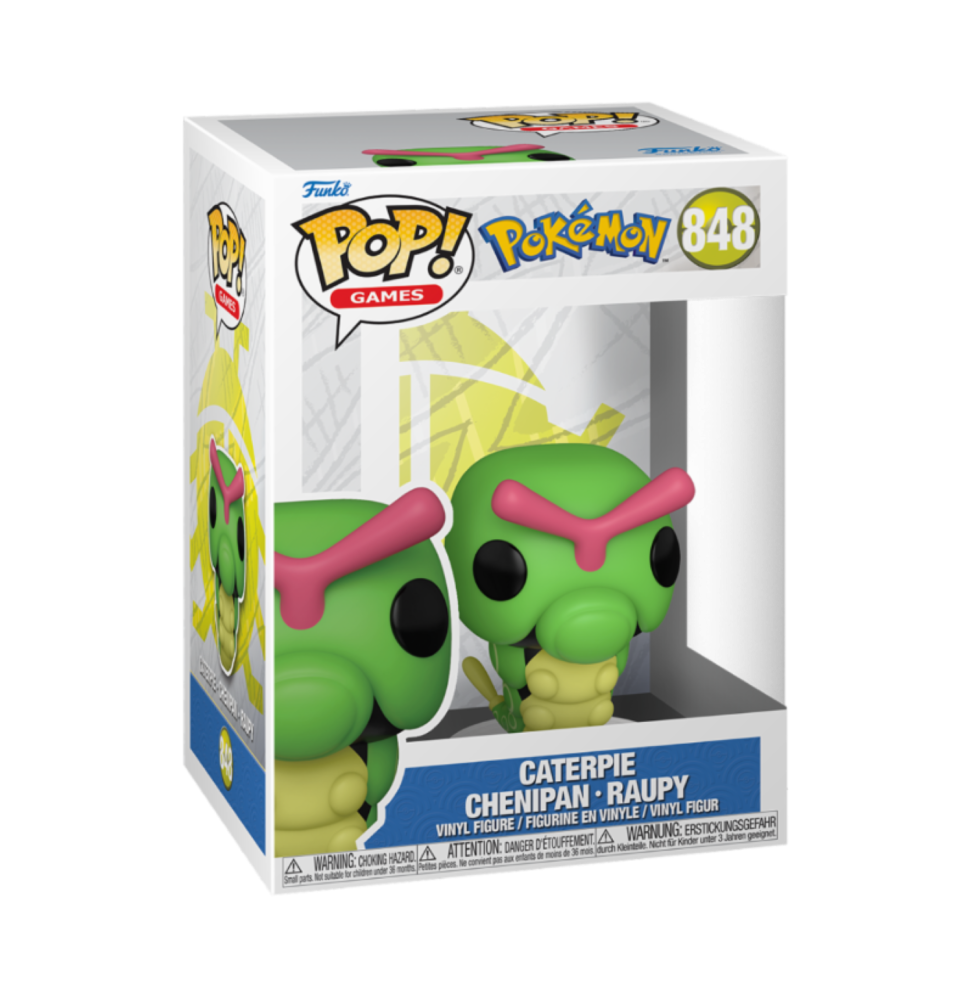 Figurine Pokemon - Caterpie / Chenipan Pop 10cm