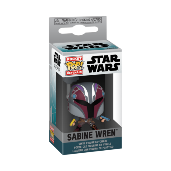 Figurine Star Wars Ahsoka - Sabine Wren Pocket Pop 4cm